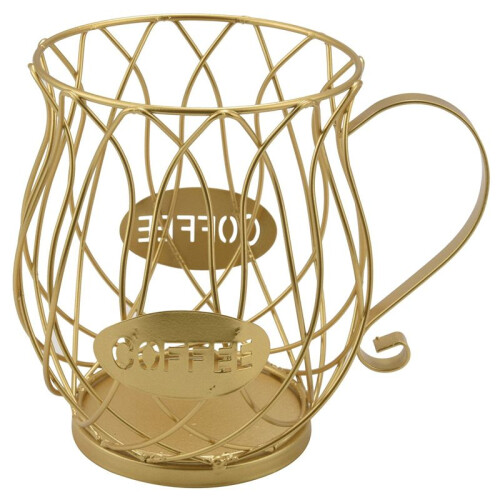Coffee Capsule Pod Storage Basket,Countertop Kitchen Storage Holder for Tassimo,,Dolce-Gusto