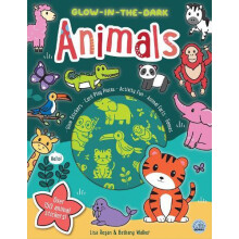 GlowintheDark Animals Sticker Activity by Lisa Regan Paperback Book