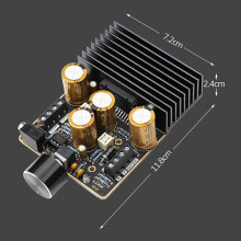 LQSC TDA7850 2.1-KanałOwa PłYta Wzmacniacza Mocy 2X80W SamochóD AB Klasa DIY High Power 120W Bass Audio Moduł Wzmacniacza Mocy