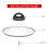 2Pcs Universal Pot Lid Replacement Knobs, Heat Resistant Pan Lid Holding Handles 4