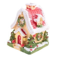 Fragrance for Home Christmas Desk Decorations and Ornaments Snow Aromatherapy Oil Burner Glow in the Dark Incense Burner