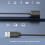 USB3.0 Extension Cable with Power Button 5Gbps Data Transfer Male to Female Extend Cord 3.3ft for Keyboard PowerSwitch E 8