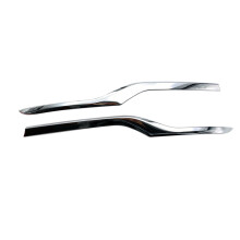 For Harrier Venza 2020 2021 Chrome Rear Trunk Lid Cover Trim Tailgate Strip Back Door Boot Garnish Accessories