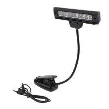 USB-Uppladdningsbart MusikstäLlsljus 10 Lysande LED, Nattbordslampa SkrivbordsläSlampa