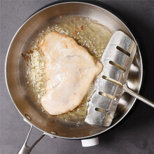 Stainless Steel 3 Ply Frying Pan Wok Pan Cooking Fried Steak Gas Stove Pot Electromagnetic Saucepan Nonstick Pan 26cm