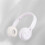 Headband  Headset Y08 Wireless  Headset Portable Foldable Children Headset White 2