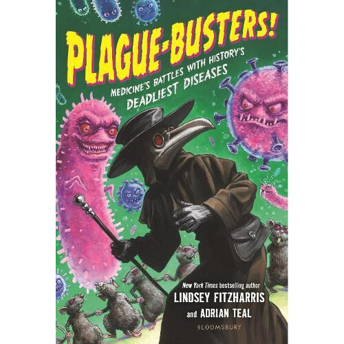 PlagueBusters by Adrian Teal Hardcover Book