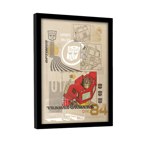 Transformers Transformers Autobot Roll Out Framed Poster 1