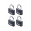 Master Lock Master Lock Aluminium Padlocks Vinyl Covers 1