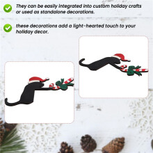 Kerst Deur Toppers Decor, Bovenste Deur Frame Hoekbord Decoraties, Home Frame Decor Ornament voor Home Decor H