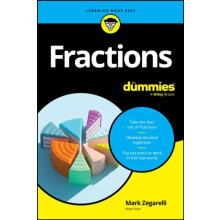 Fractions For Dummies by Mark Zegarelli Paperback Book
