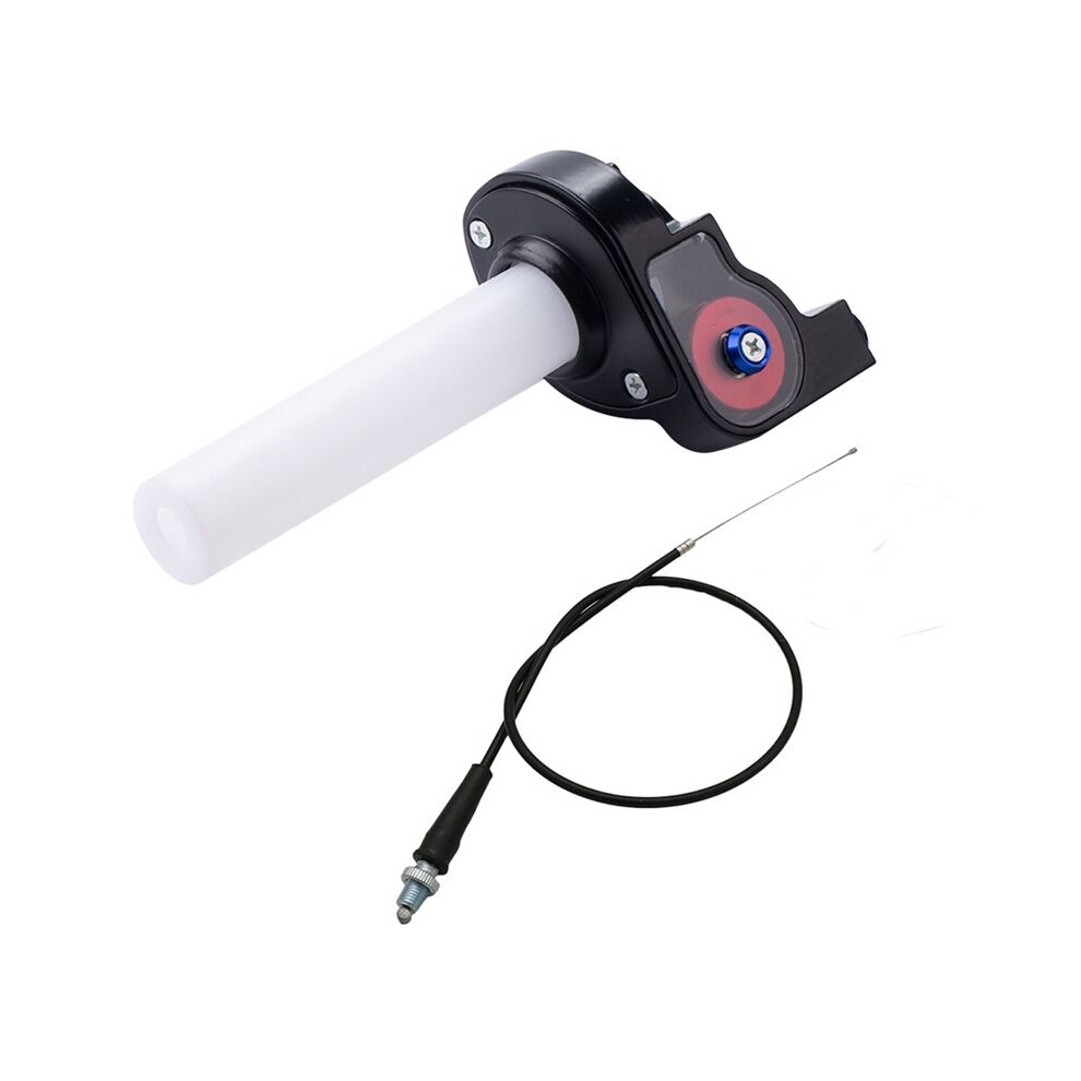 Motorcycle Handlebars Throttle Settle Grips With Throttle Cable For 50-250Cc Motocross Handlebar 6033932609144