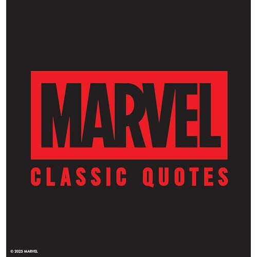 Marvel Comics Classic Quotes by Robb Pearlman Hardcover Book