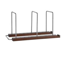 Vinyl Record Storage Holder for 75 LPs, Record Stand with Built-in Now Playing Display, Vinyl Record Holder