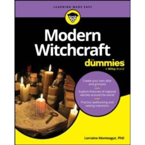 Modern Witchcraft For Dummies by Lorraine Monteagut Paperback Book