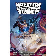Monsters Are My Business by Patrick Piazzalunga Paperback Book