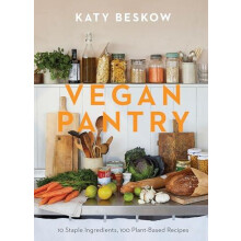 Vegan Pantry by Katy Beskow Hardcover Book
