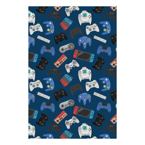 Gamer Fleece Game Controller Blanket