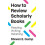 How to Review Scholarly Books by Steven E. Gump Paperback Book 1