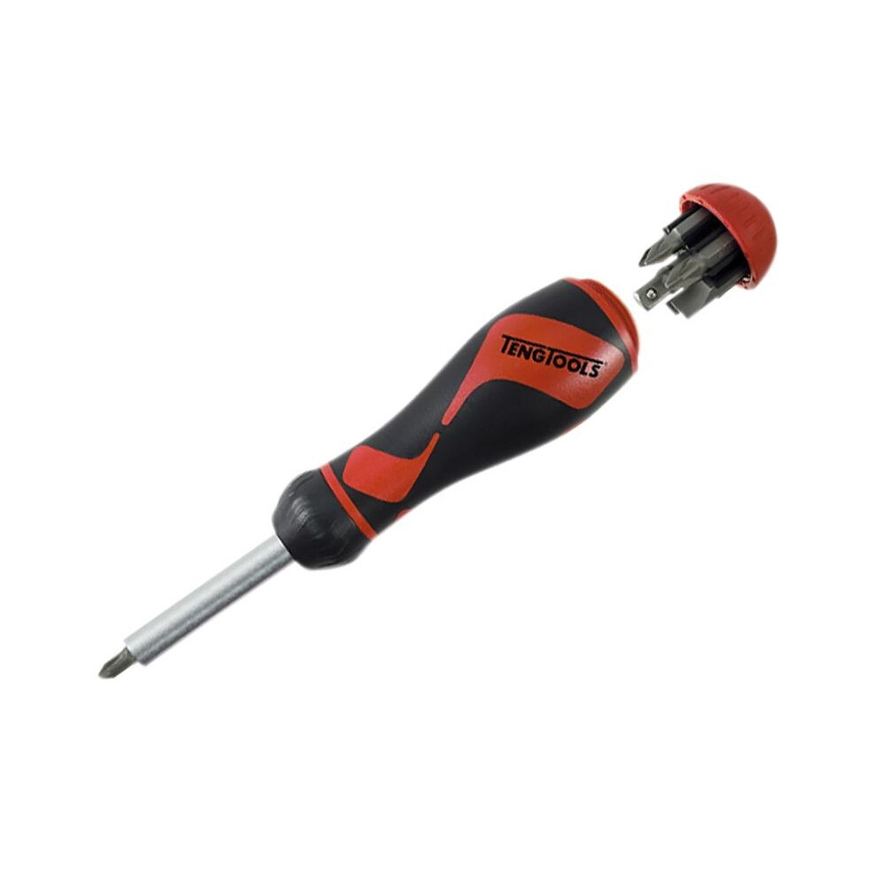 Teng Mdr908 Ratchet Driver & Bit Set Of 6 5063750520780