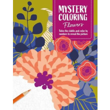 Mystery Coloring Flowers by David amp Charles Publishing Paperback Boo