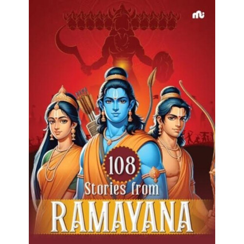 108 Stories from Ramayana by Moonstone Paperback Book