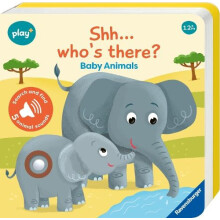 Ravensburger Play Infant amp Toddler ShhhWhos there Baby Animals My Fi