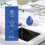 Digital Bathroom Clock Waterproof Shower Clock Timer Temperature Humidity Visual Countdown Timer Wall Clock 3