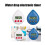 Digital Bathroom Clock Waterproof Shower Clock Timer Temperature Humidity Visual Countdown Timer Wall Clock 9