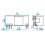 DP1435 12V PoE Module Solid Capacitor Embedded Pin Type Standard 48V Small Size Supports 100M Gigabit 8