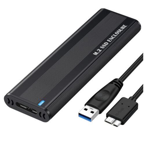 M2 SSD Case NGFF 5Gbps  Protocol M.2 para USB 3.1 Gen1 SSD Adapter para NGFF  SSD Disk Box M.2 SSD Case