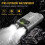 Torch Flashlight USB Rechargeable Flashlight,Small Pocket Flashlight Outdoor Waterproof Light 9