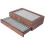 23 Grid Walnut Pen Storage Case Luxury 2 Layer Pen Display Organizer Trasparente Window Fountain Box Pen-Collection 5