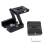 Portable Z Type Tilt Tripod  Folding Tilt Foldable Convenient Single Quick Release Plate Stand Holder Camera Bracket 4