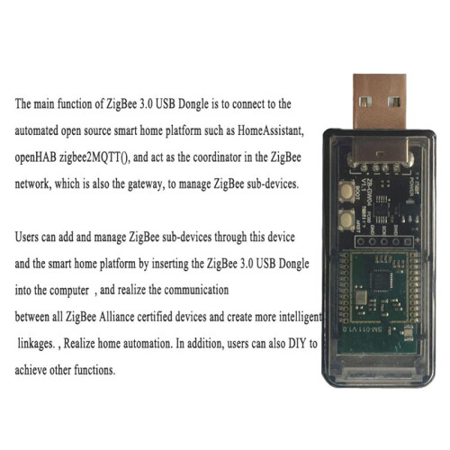 ZigBee 3.0 Silicon Labs  EFR32MG21 Universal Open Source Hub Gateway USB Dongle Chip Module ZHA NCP Home Assistant 2