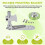 200mm Aluminum Polyurethane Industrial Encoder Wheel Measuring Wheel with Type 20mm Aluminum Encoder Mounting Bracket 2