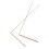 Copper Dowsing Rod Pure Copper 2PCS Divining Rods - for Divining Water, Treasure(A) 5