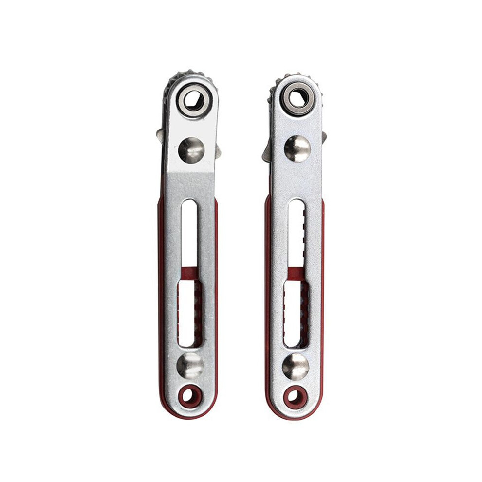 2Pcs Quick Ratchet Wrench Set Straight/Elbow Screwdriver Set Ratchet Wrench Tool Has Two Heads 6033286459976