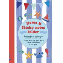 Memo amp Sticky Notes Folder Nautical by Peony Press Other Book