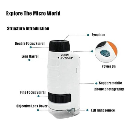 Minilabsters Miniscope Kids,  Labsters Portable Microscope,  Labsters Portable Microscope (Green) 2