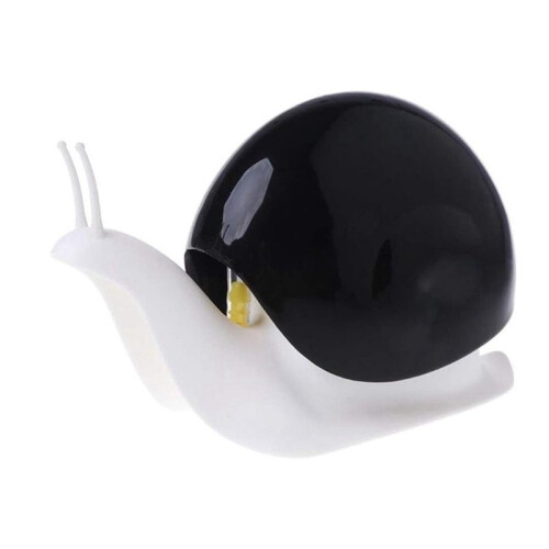 Cute Snail Soap Dispenser for Kitchen Bathroom Etc. (120ML) (White) 2