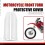 1Pair Motorcycle Front Fork Guard Cover Protectors Guards Plastic White Fit for  Crf250 Crf450 2004-2012 5