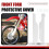 1Pair Motorcycle Front Fork Guard Cover Protectors Guards Plastic White Fit for  Crf250 Crf450 2004-2012 3