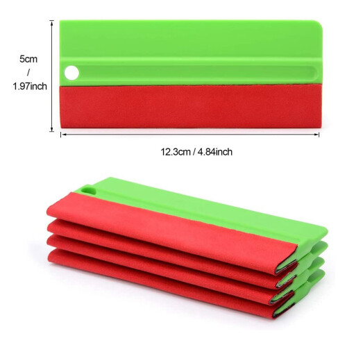 5 Pcs  Buffer Vinyl Squeegee for Sensitive Surface Film Vinyl Wrap Application Decals Sticker Wallpaper Installation 2