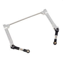 Barra Estabilizadora de Metal Anti-InclinaçãO para Axial RR10 90048 90053 90025 90026 90050 Wraith 90018 1/10 RC Carro de Esteira,1