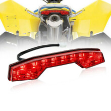Convient pour LT-R450 Quadsport LTR450 ArrièRe LED Feu ArrièRe le Feu Stop Moto TailIight Assemblage 35710-45G00 ATV
