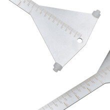 Bicycle Centering Gauge with Scale Marks Portable Bike Correction Gauge Cycling Accessories for Wheel Rim Truing Stand