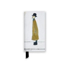 L.S. Lowry Gentleman Looking at Something Foiled Slimline Journal Othe