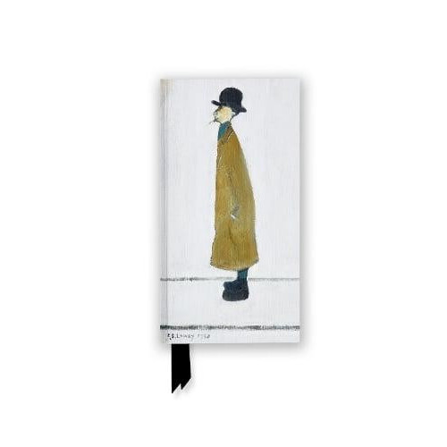 L.S. Lowry Gentleman Looking at Something Foiled Slimline Journal Othe