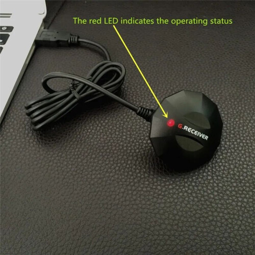 New USB GPS GLONASS Receiver GNSS Receiver Module Antenna, Replace Bu-353S4, BU353S4, 0183NMEA USB Protocol 1